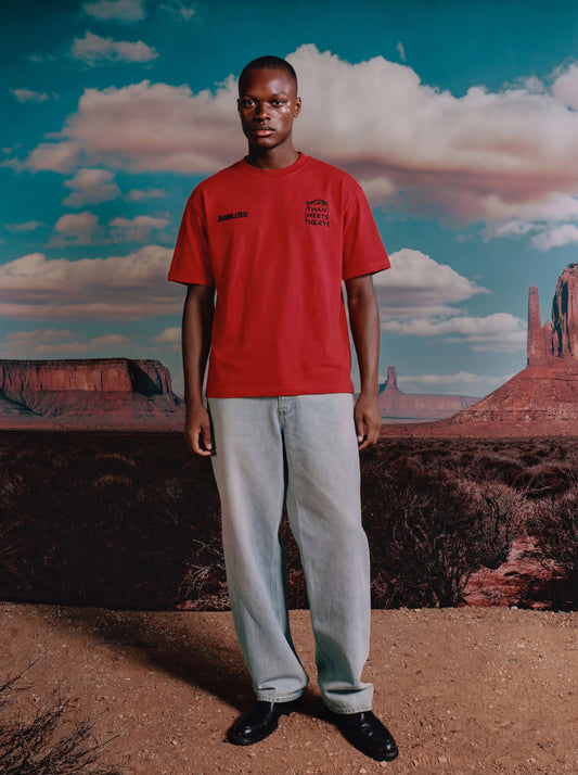 RED TRANSFORMERS BUMBLEBEE TSHIRT