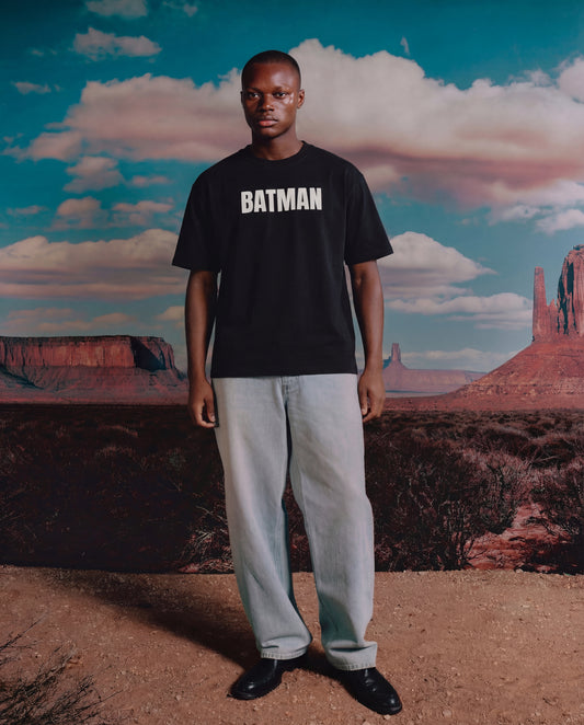 BLACK ABSOLUTE BATMAN OVERSIZED TSHIRT