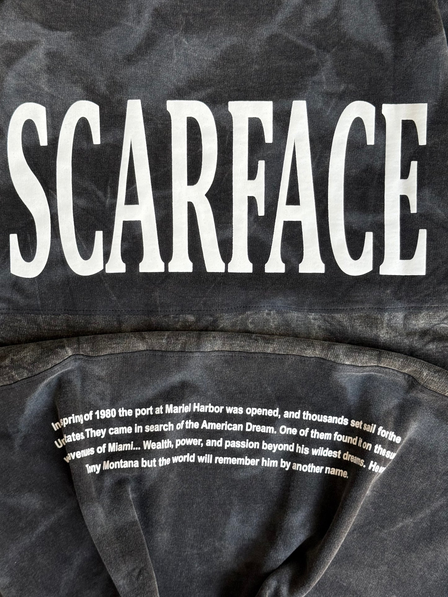 SCARFACE LAVA WASH TSHIRT
