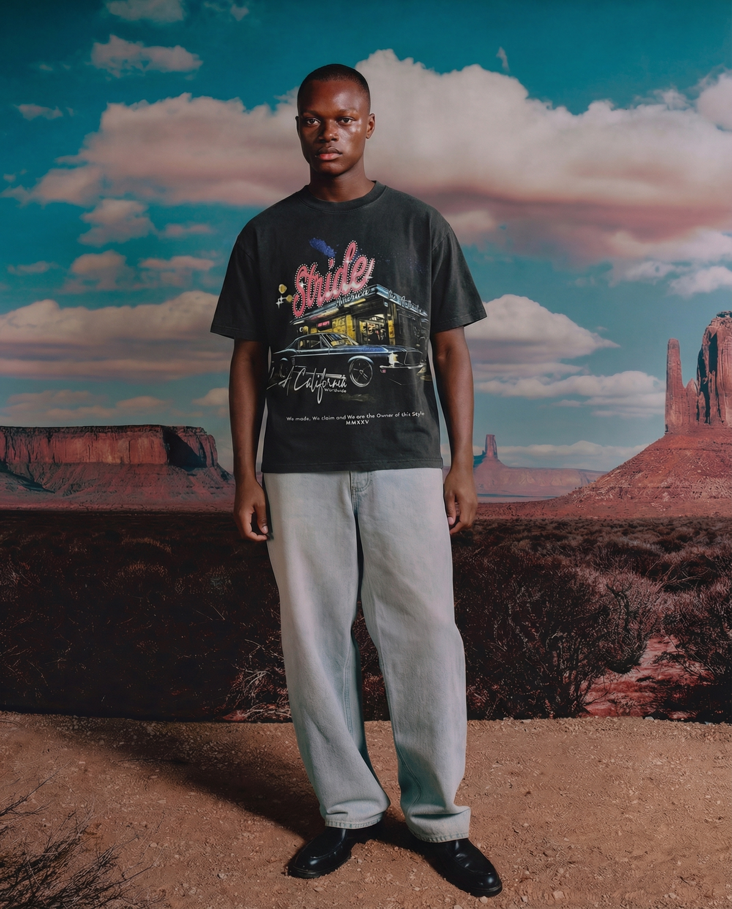 STRIDE CALIFORNIA OVERSIZED TSHIRT