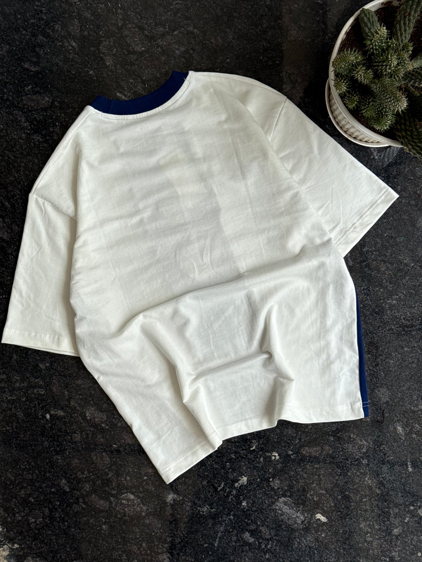WHITE BLUE FCB SPOTIFY JERSEY TSHIRT