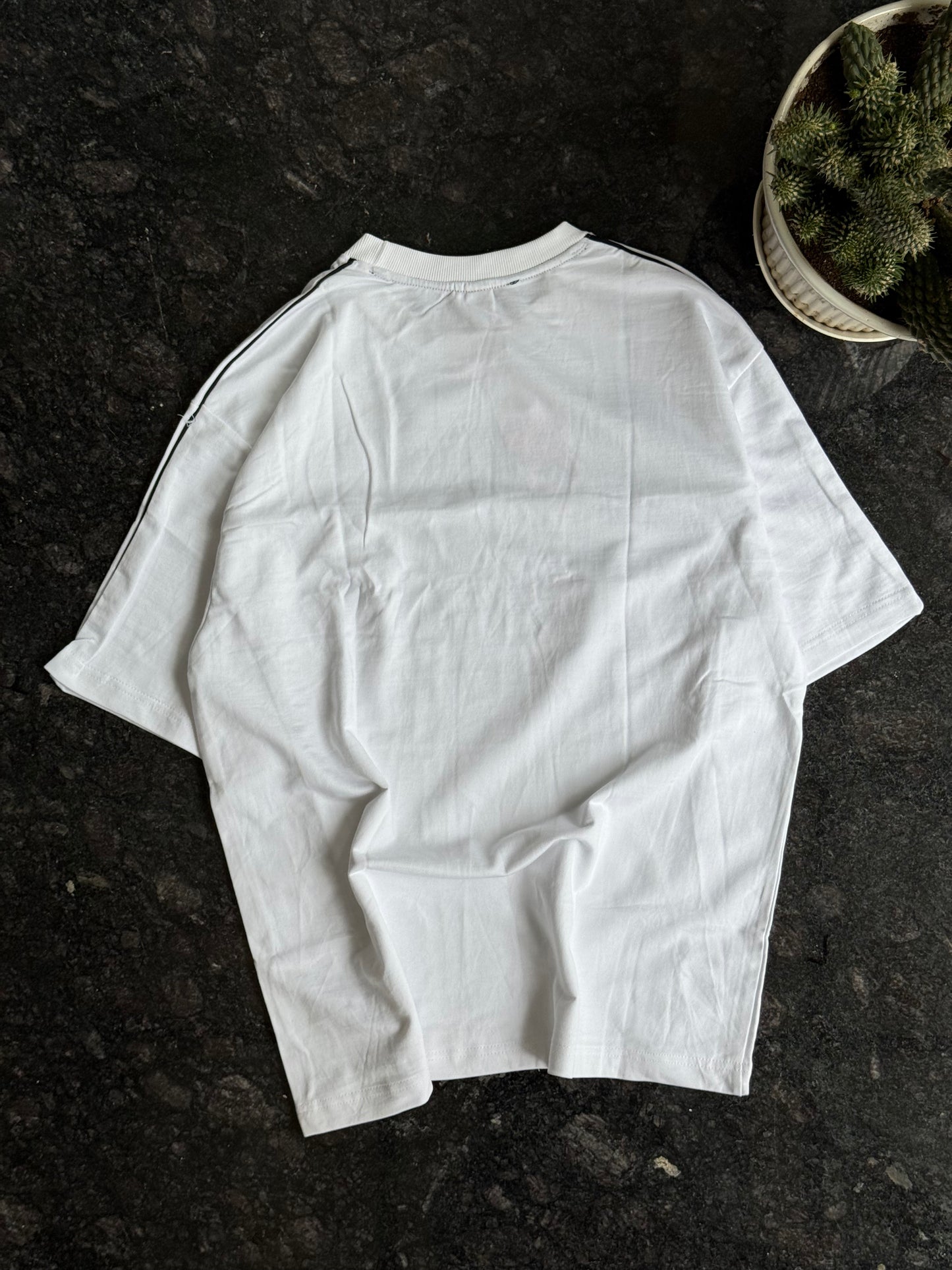 REAL MADRID WHITE EMIRATES JERSEY TSHIRT