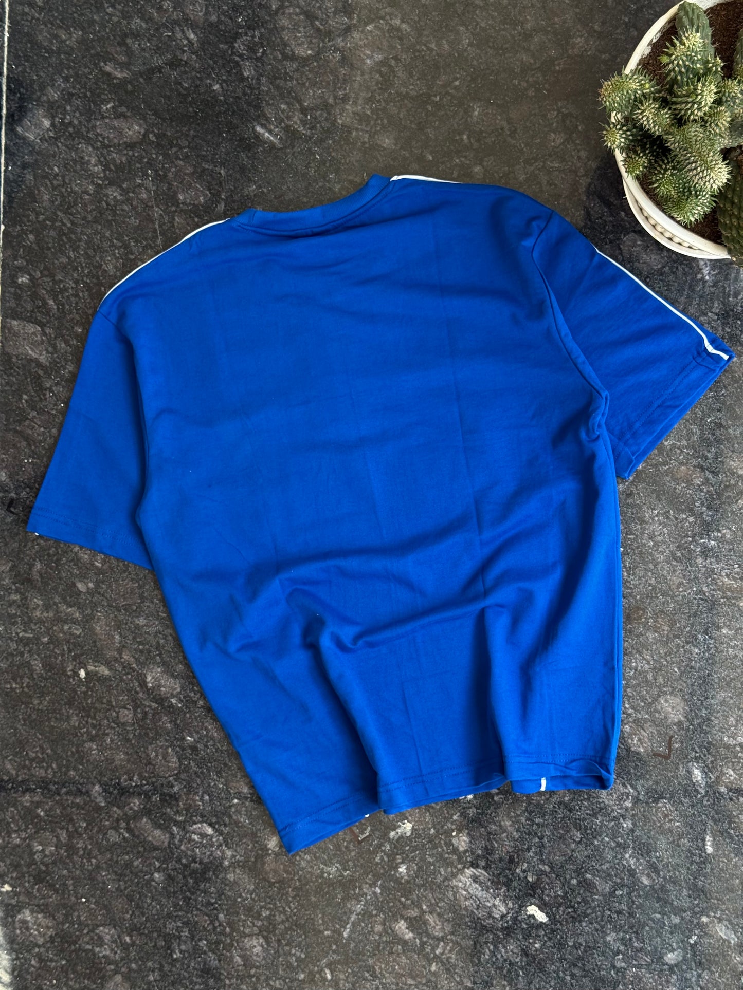 REAL MADRID BLUE EMIRATES JERSEY TSHIRT