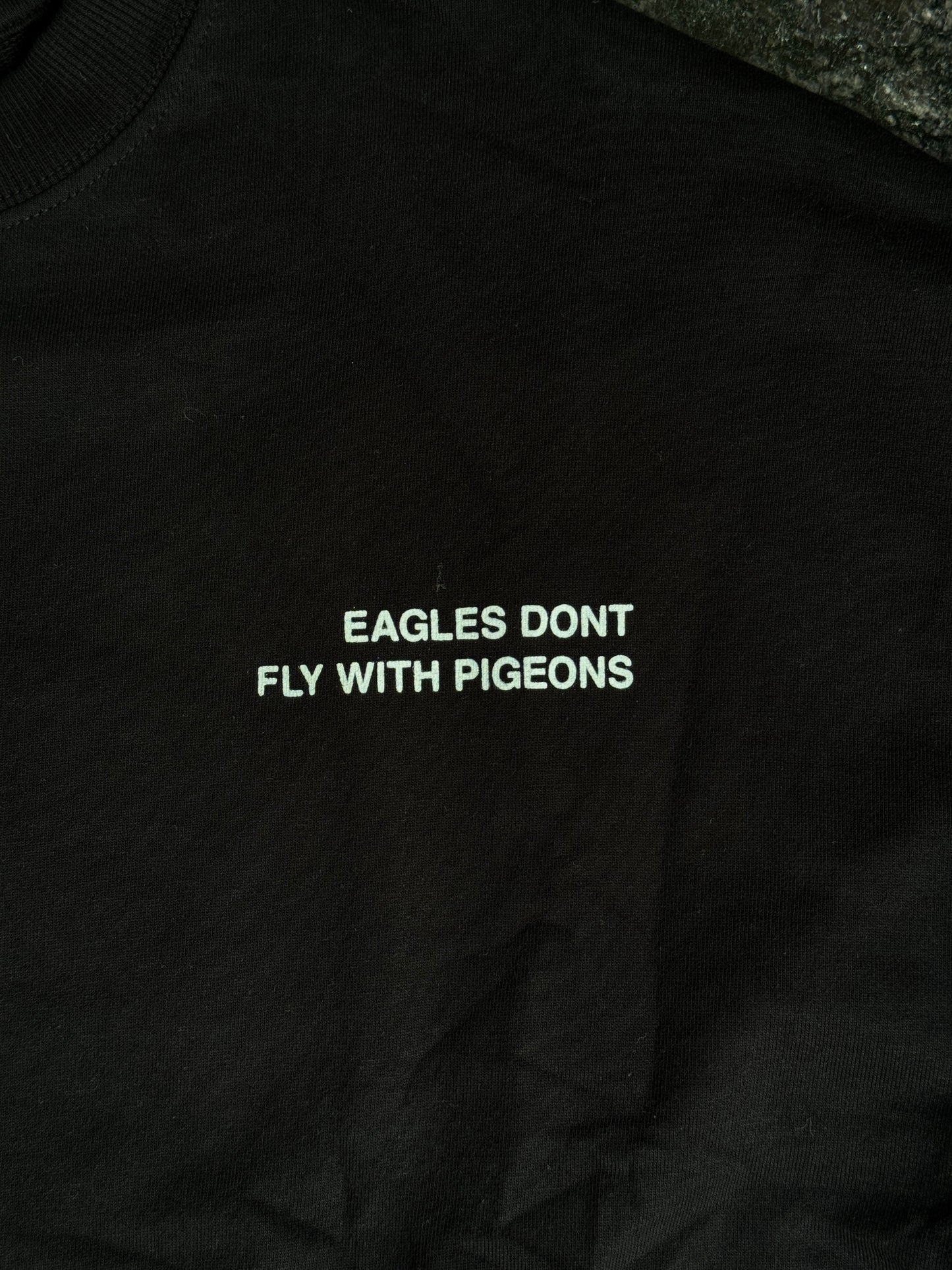 BLACK INT GEOGRAPHICS BACKPRINT TSHIRT