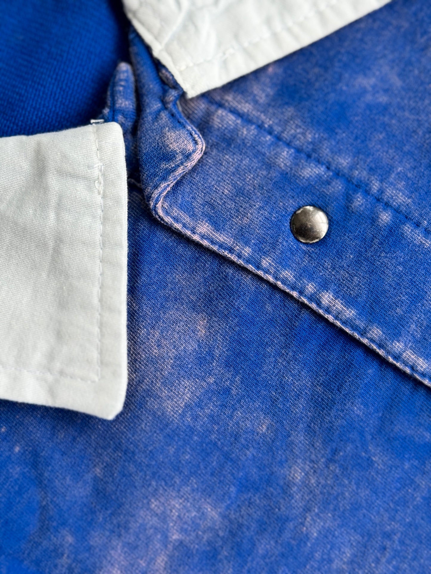 BLUE SAINTS PATCH FULL SLEEVE TSHIRT