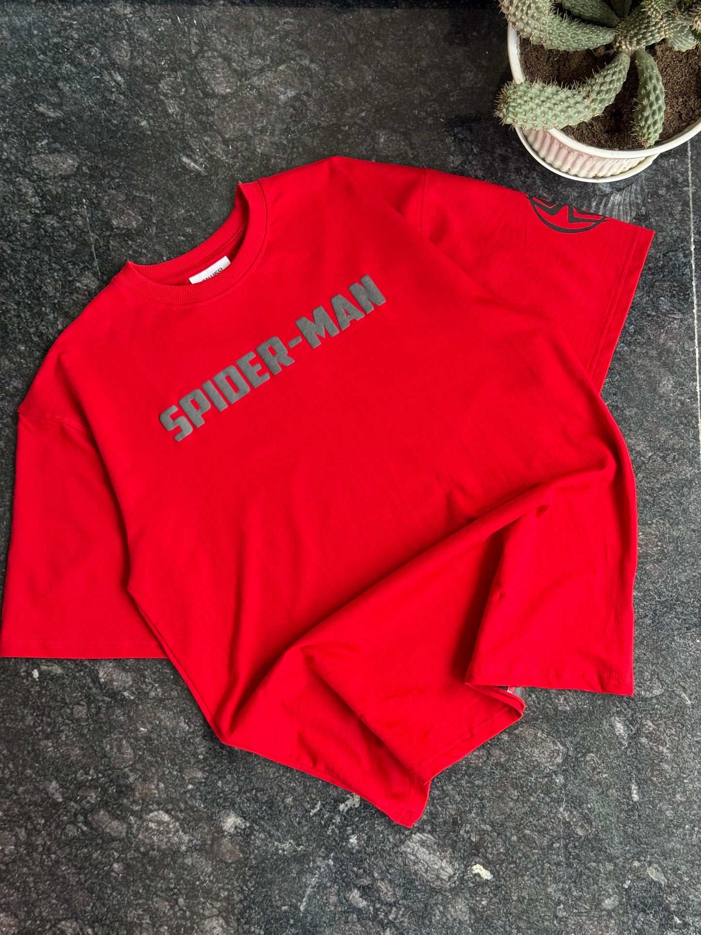 RED SPIDERMAN GRAPHIC TSHIRT