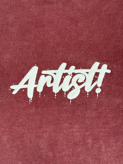 ARTIST MAROON ACID TSHIRT
