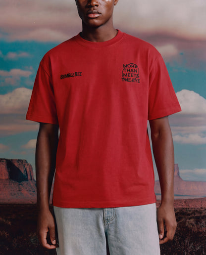 RED TRANSFORMERS BUMBLEBEE TSHIRT