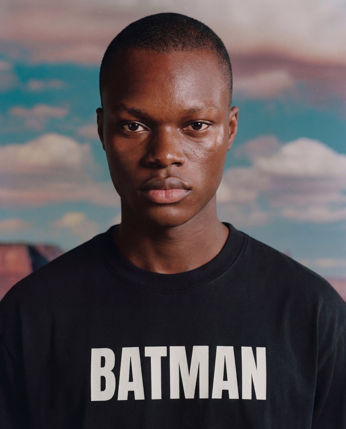 BLACK ABSOLUTE  BATMAN OVERSIZED TSHIRT