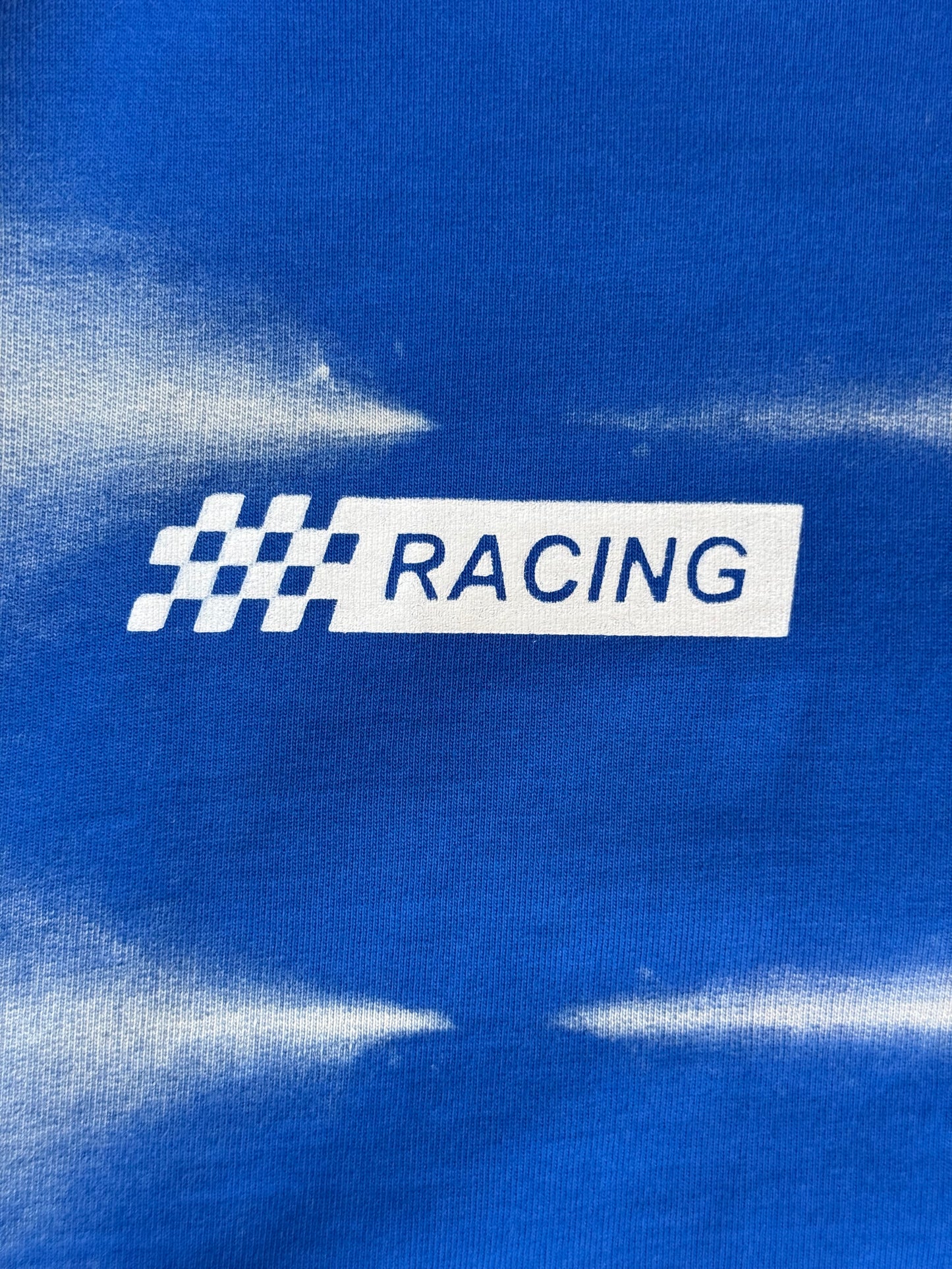 BLUE ACID WASHED RED BULL RACING OVERSIZED TSHIRT