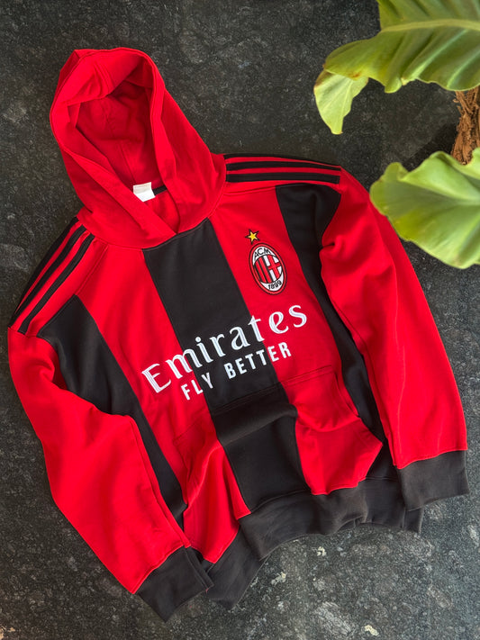 RED AC MILAN EMIRATES HOODIE
