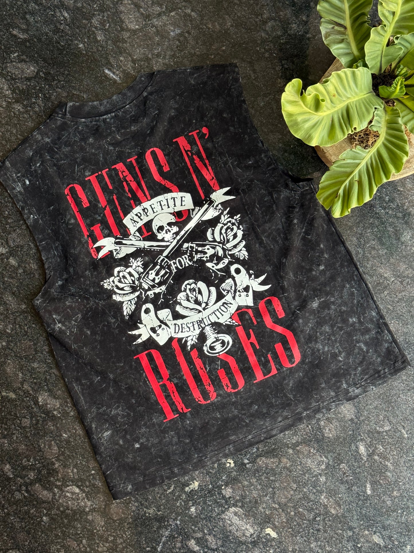 GUNS N ROSES ACID WASH TANK