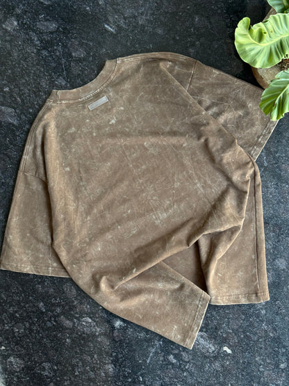 STUDDED BROWN ACID TSHIRT