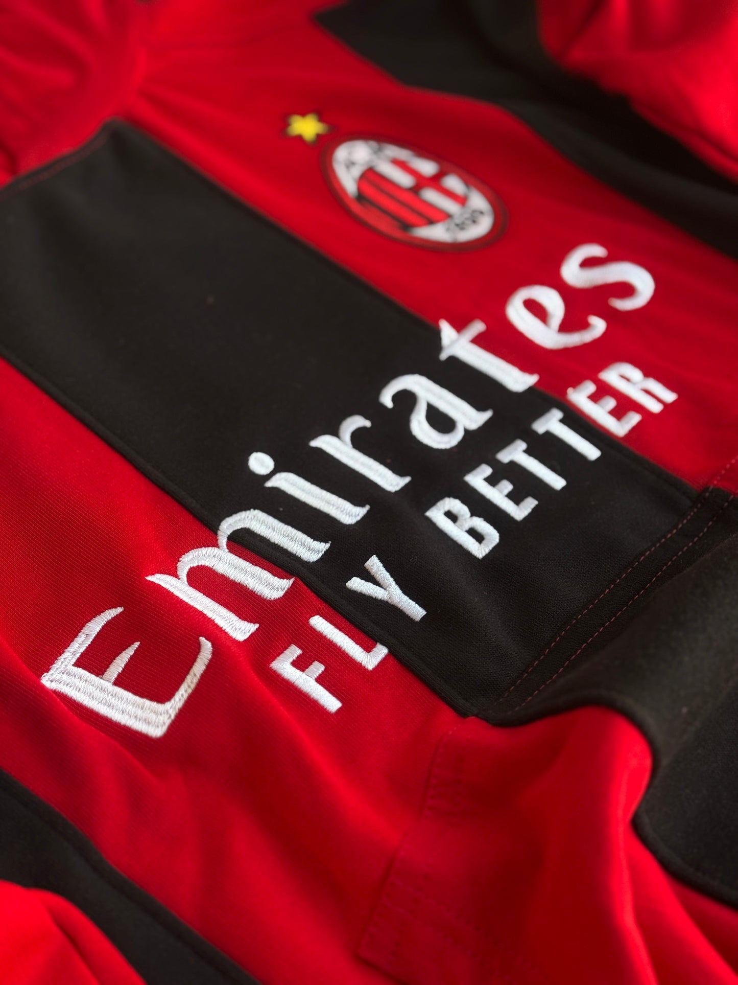 RED AC MILAN EMIRATES HOODIE