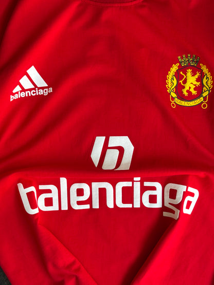 BALENCIAGA FULL SLEEVE OVERSIZED JERSEY TSHIRT