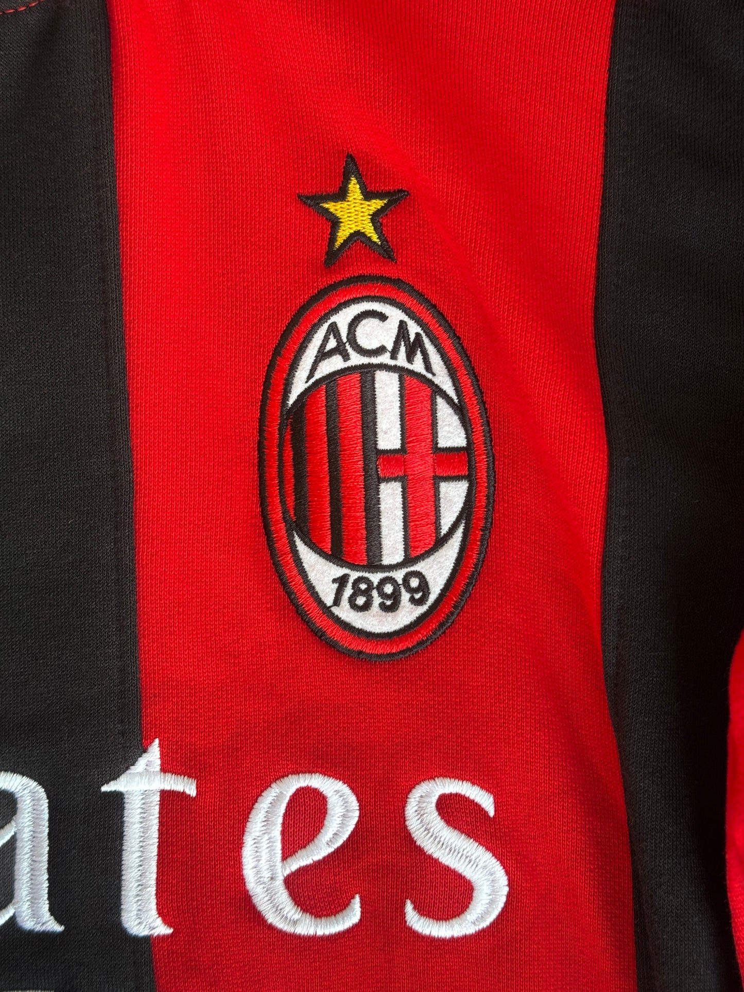 RED AC MILAN EMIRATES HOODIE