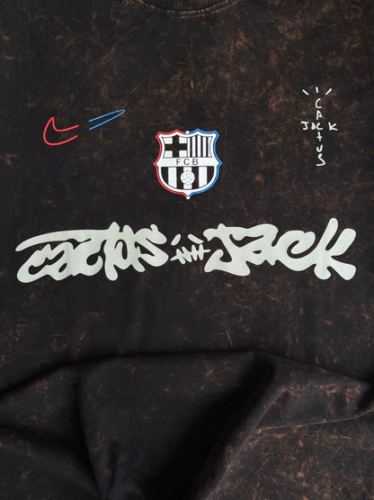 ACID WASH CACTUS JACK FCB JERSEY TSHIRT