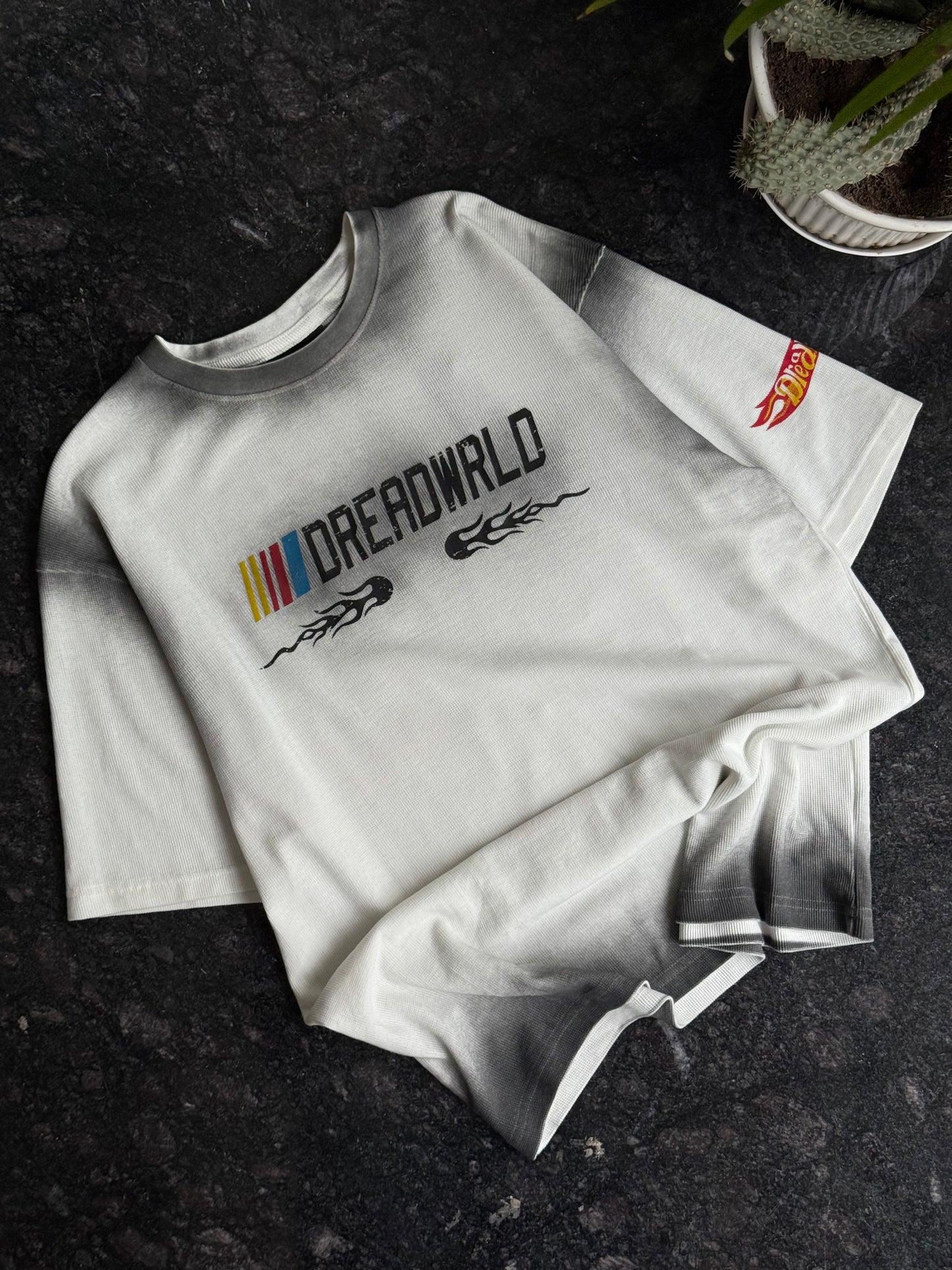 WHITE SPRAY AMERICAN RACING TSHIRT