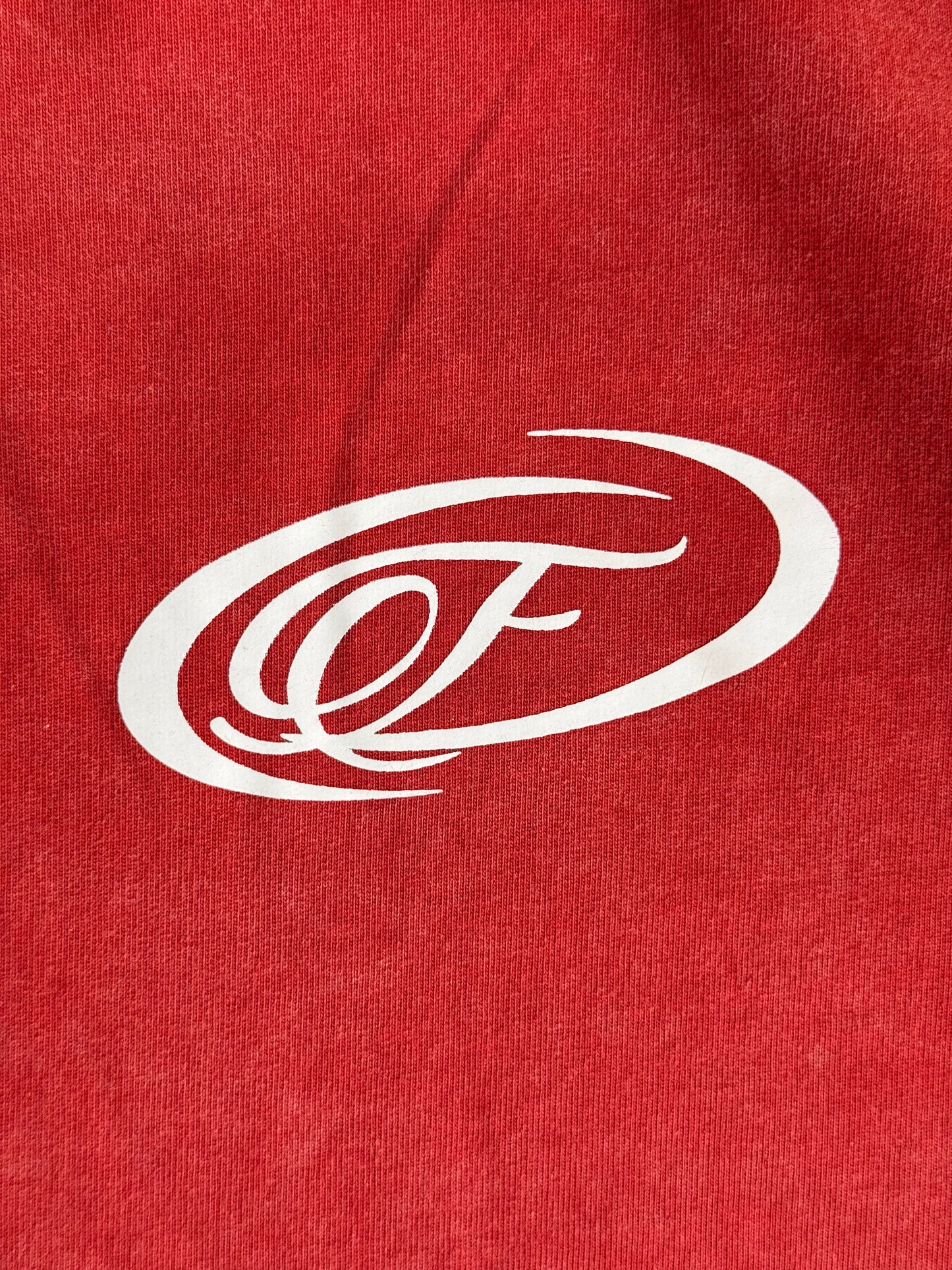 RED ABSTRACT ACID TSHIRT