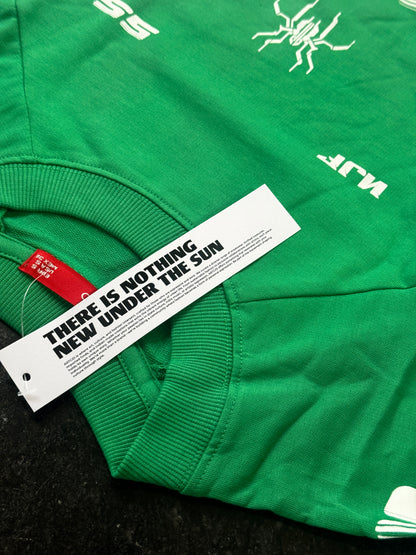 GREEN CUTTENS ARTCID FULL SLEEVE TSHIRT