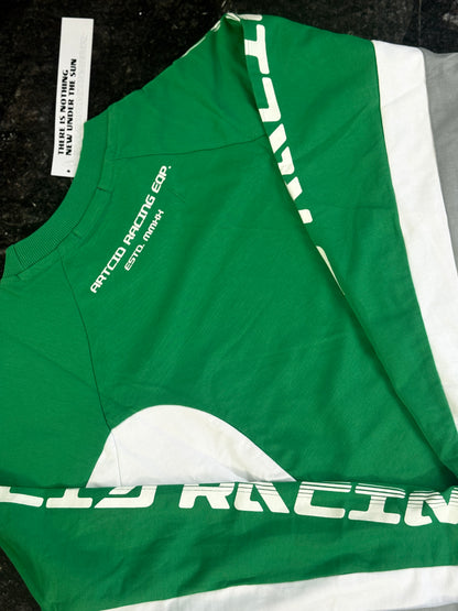 GREEN CUTTENS ARTCID FULL SLEEVE TSHIRT