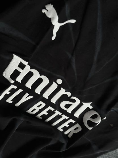 BLACK AC MILAN EMIRATES JERSEY TSHIRT