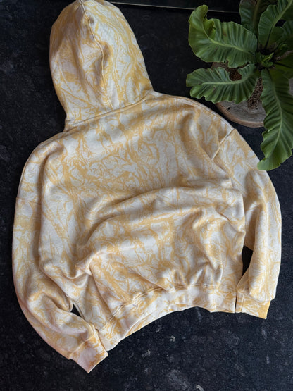 BANANA ABSTRACT YELLOW HOODIE