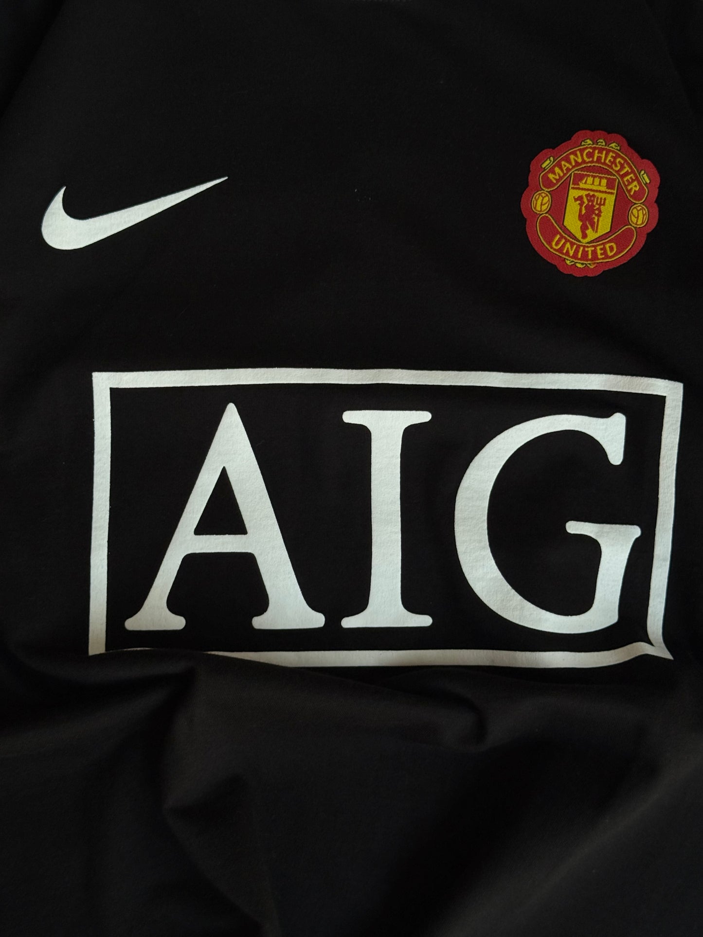 BLACK MANCHESTER UNITED JERSEY