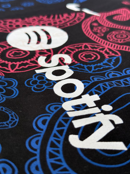 BANDANA PRINT FCB SPOTIFY JERSEY TSHIRT