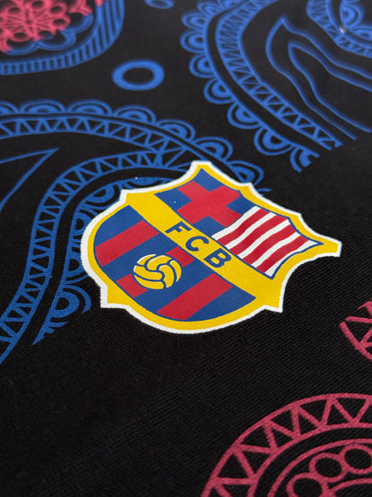 BANDANA PRINT FCB SPOTIFY JERSEY TSHIRT