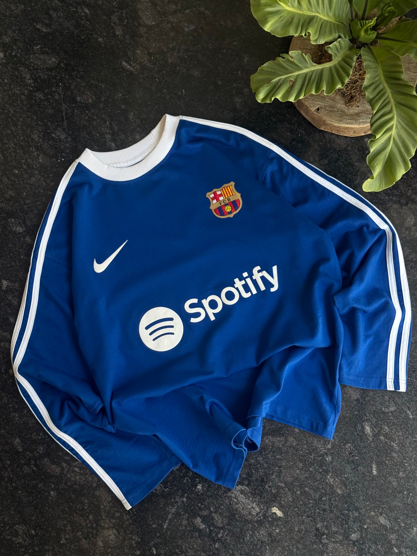 BLUE SPOTIFY FCB JERSEY