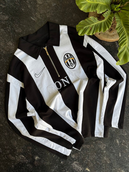 BLACK WHITE JUVENTUS JERSEY