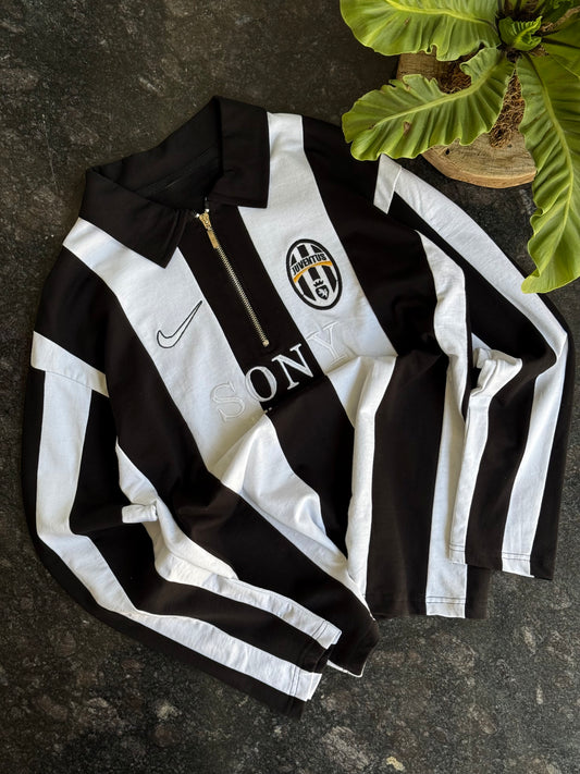 BLACK WHITE JUVENTUS JERSEY
