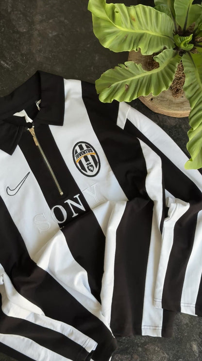 BLACK WHITE JUVENTUS JERSEY