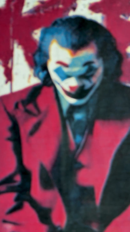 BLACK JOKER GRAPHIC TSHIRT