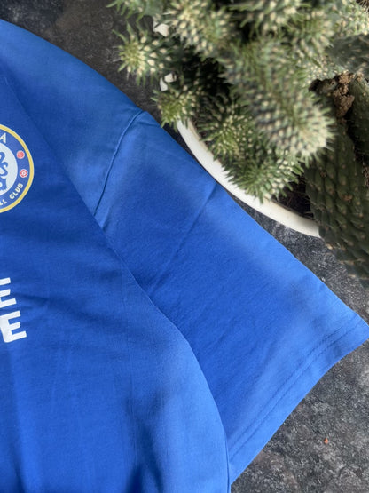 BLUE CHELSEA INFINITE ATHLETE POLO TSHIRT